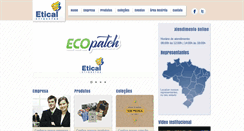 Desktop Screenshot of etical.com.br