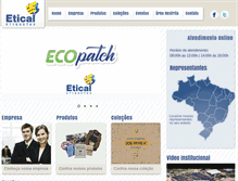 Tablet Screenshot of etical.com.br